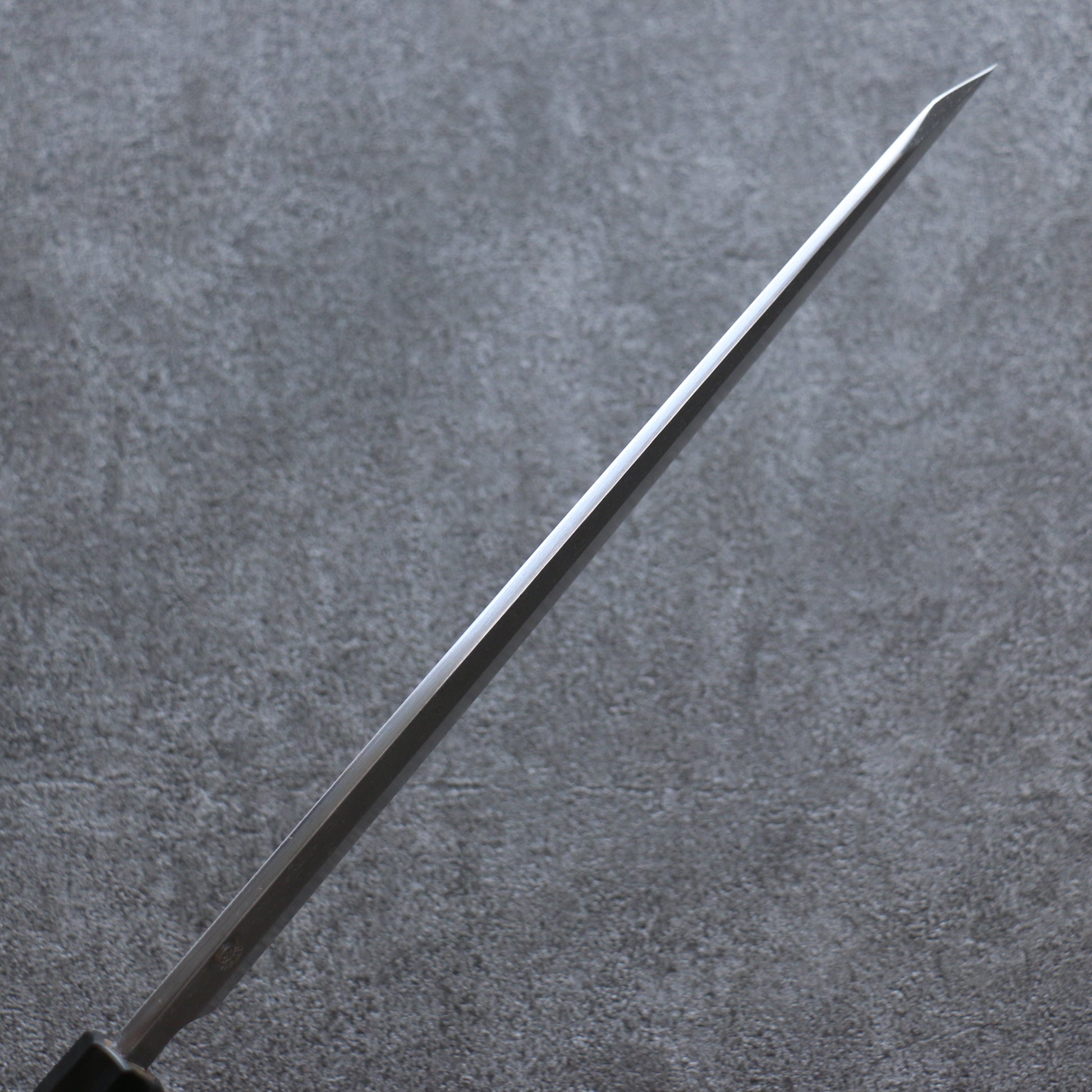 菊月 白ニ鋼 梨地 切付柳刃包丁  270mm 朴柄 - 清助刃物