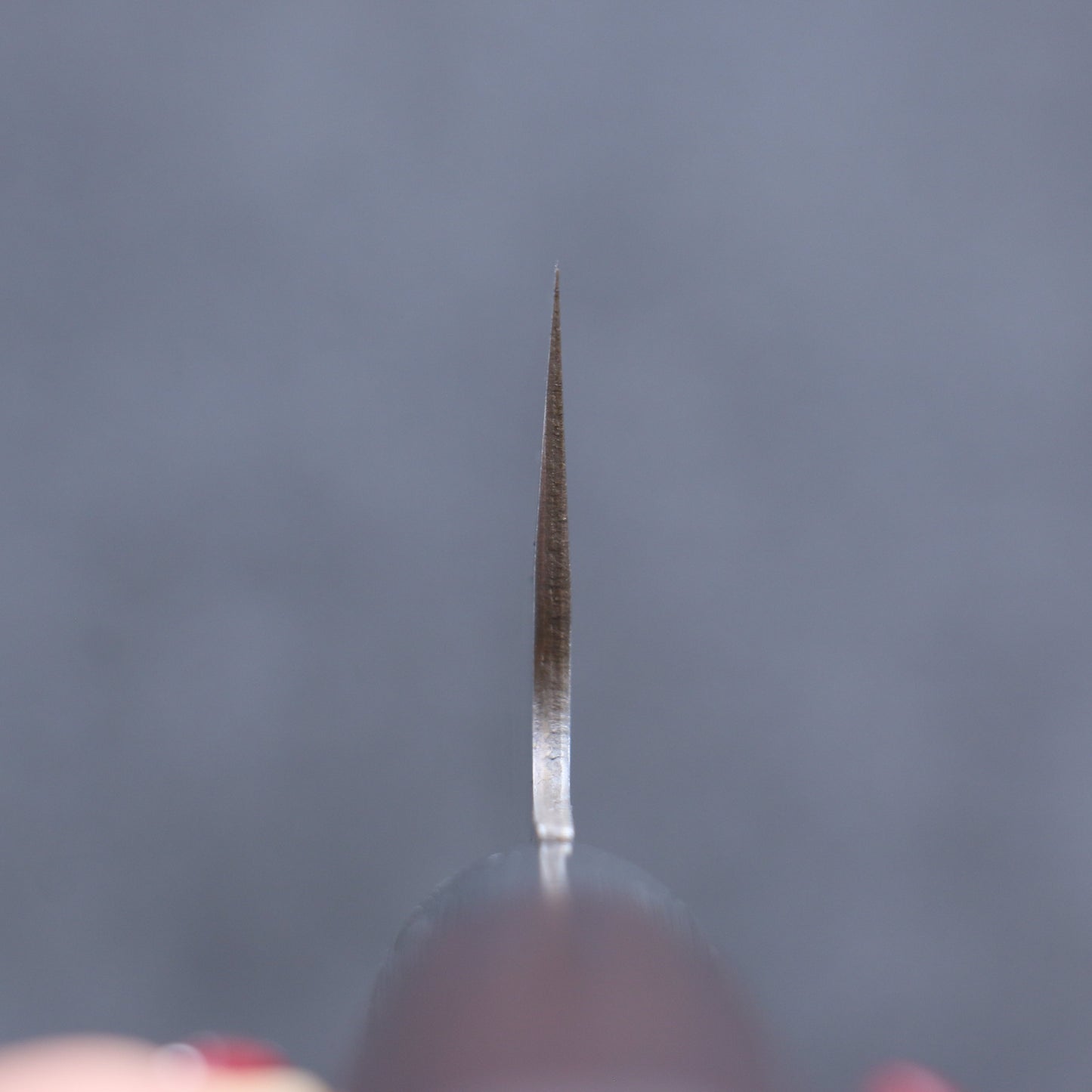 三寿ゞ V金10号 霞研 小文化包丁 150mm 茶色漆塗り柄 - 清助刃物