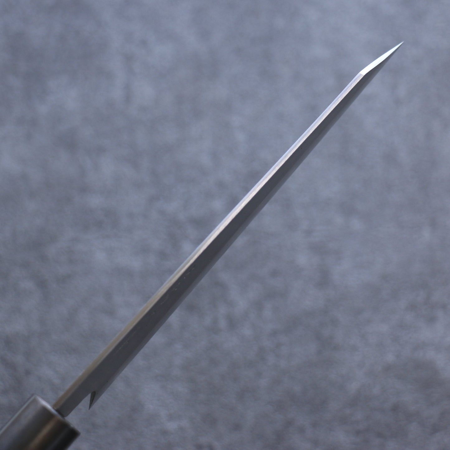 三寿ゞ V金10号 霞研 小文化包丁 150mm 茶色漆塗り柄 - 清助刃物