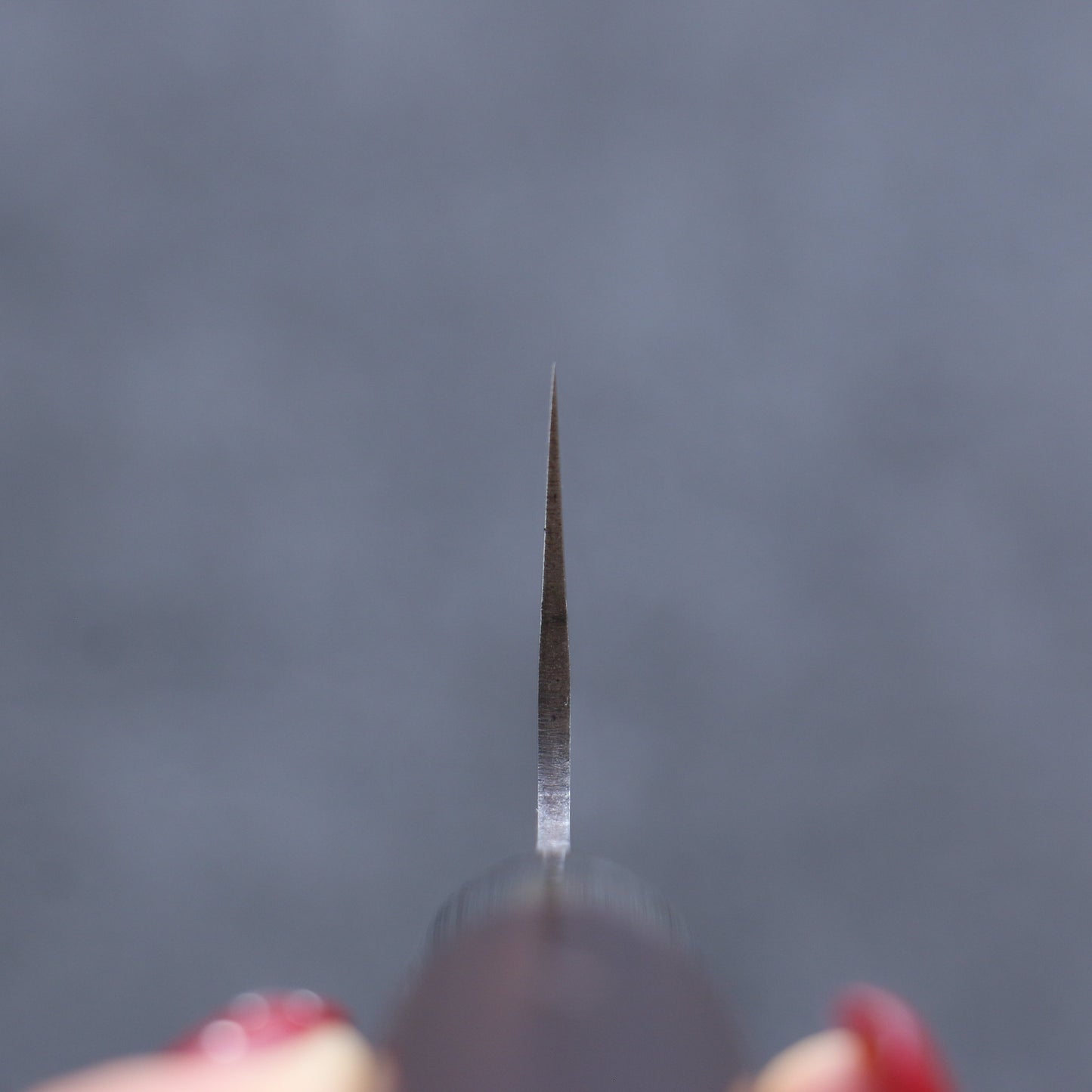 三寿ゞ V金10号 霞研 文化包丁 180mm 茶色漆塗り柄 - 清助刃物