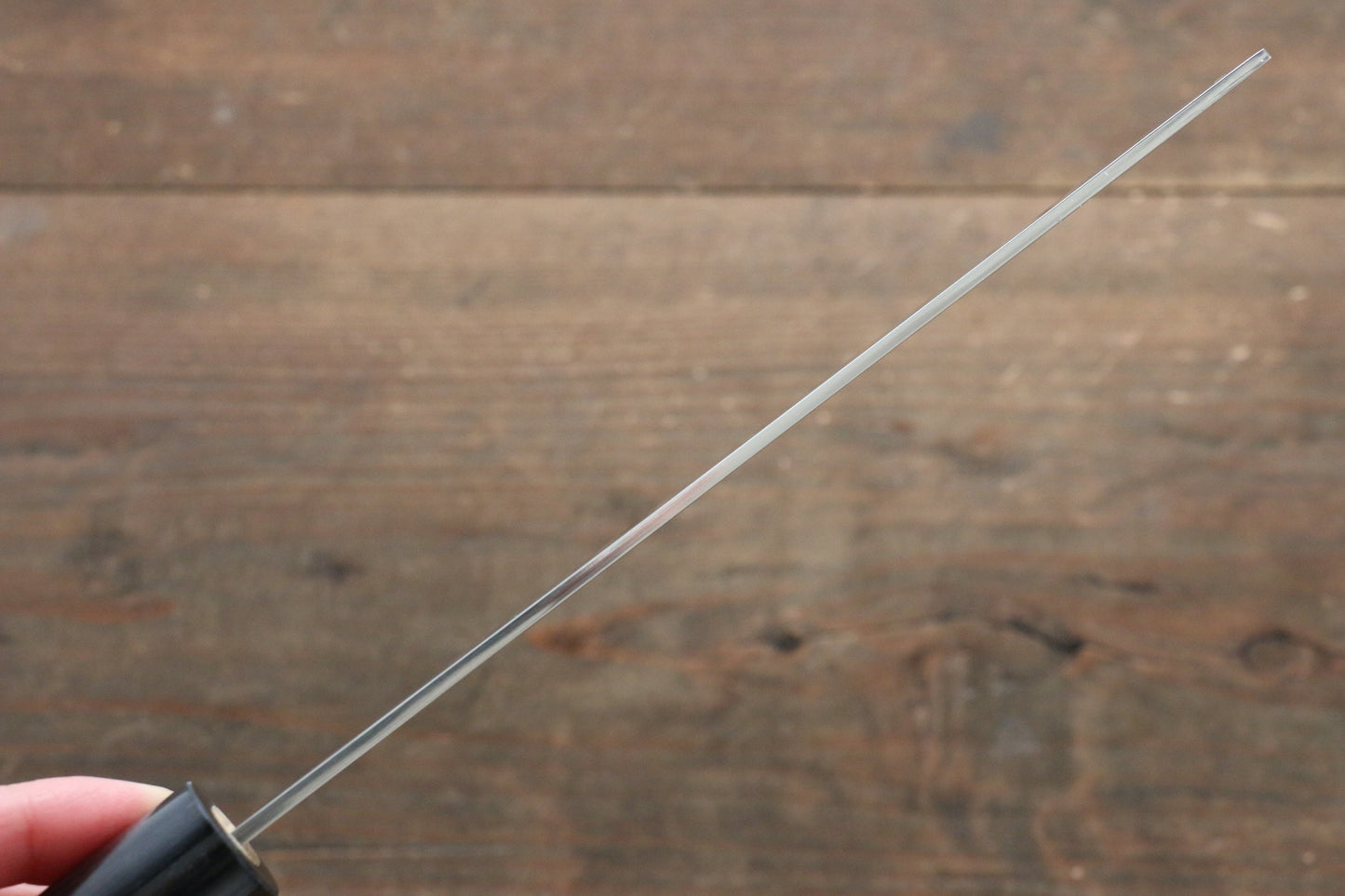 清助 V金10号 63層ダマスカス 薄刃包丁 165mm マホガニー柄 - 清助刃物