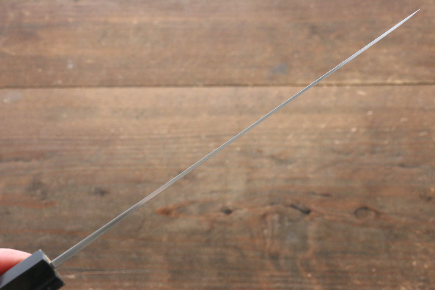 堺 菊守 青一鋼 ダマスカス 牛刀包丁 210mm 朴柄 - 清助刃物