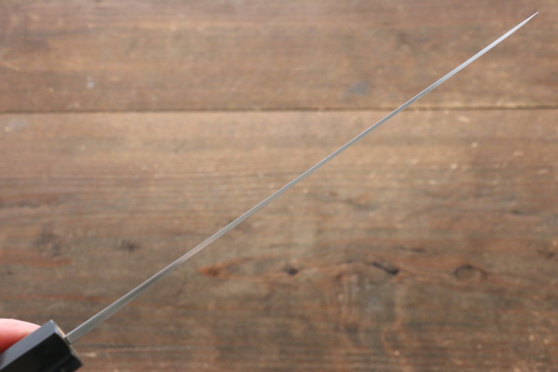 堺 菊守 青一鋼 ダマスカス 牛刀包丁 210mm 朴柄 - 清助刃物