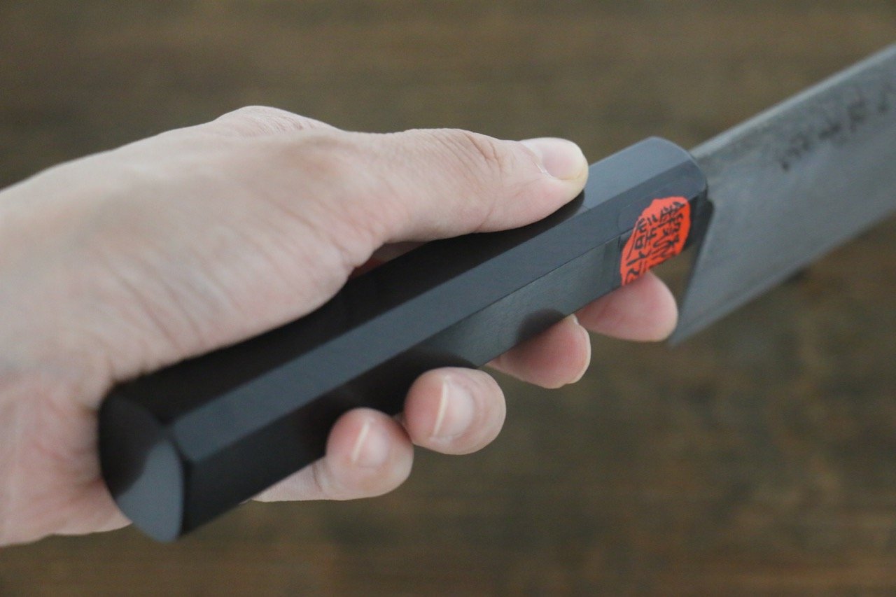 田中 誠貴 SG2 ダマスカス 菜切包丁  165mm 黒檀柄 - 清助刃物