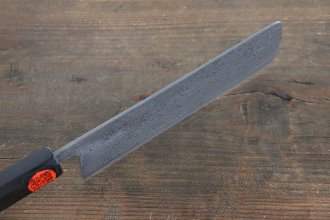 田中 誠貴 SG2 ダマスカス 菜切包丁  165mm 黒檀柄 - 清助刃物