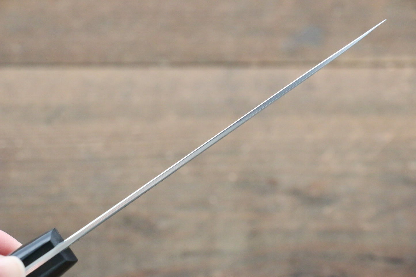 Kazuo Nomura White Steel No.2 Damascus Gyuto 120mm with Micarta Handle - 清助刃物