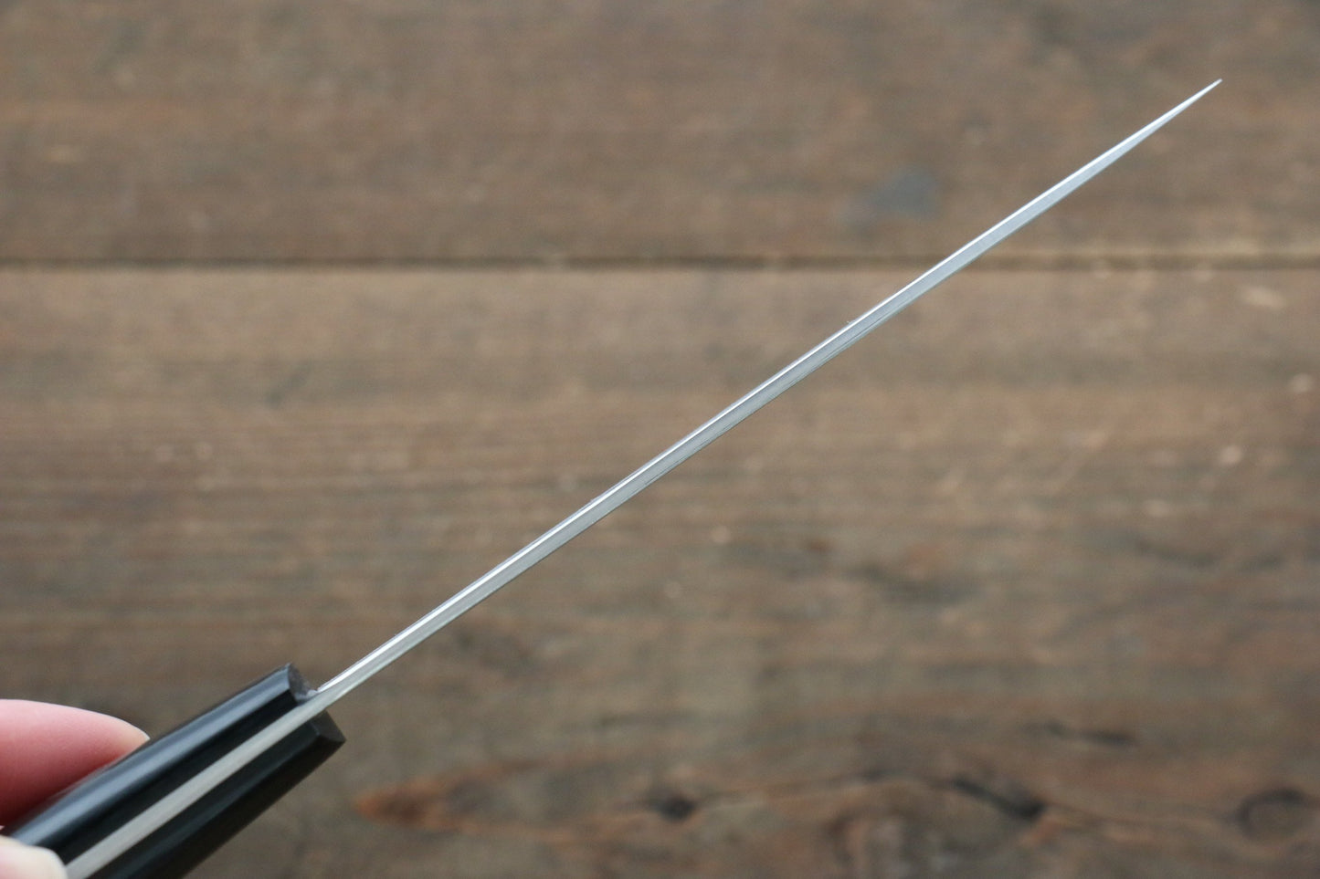 Kazuo Nomura White Steel No.2 Damascus Gyuto 150mm with Micarta Handle - 清助刃物