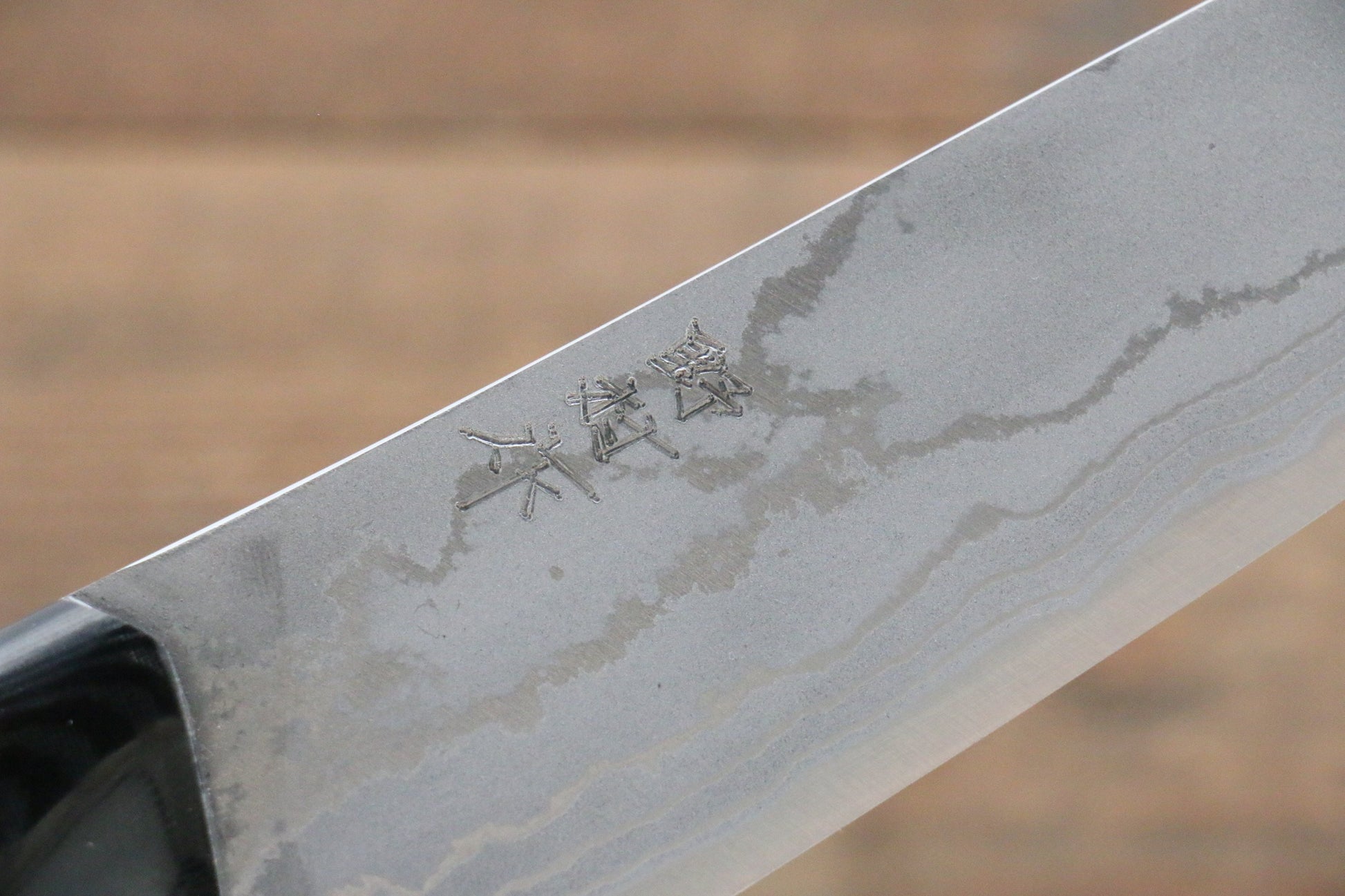 Kazuo Nomura White Steel No.2 Damascus Gyuto  180mm with Micarta Handle - 清助刃物