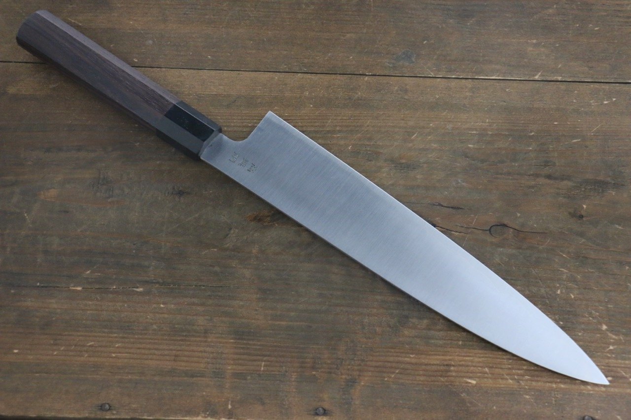 佑成 HAP40 3層 牛刀包丁  270mm 紫檀柄 - 清助刃物