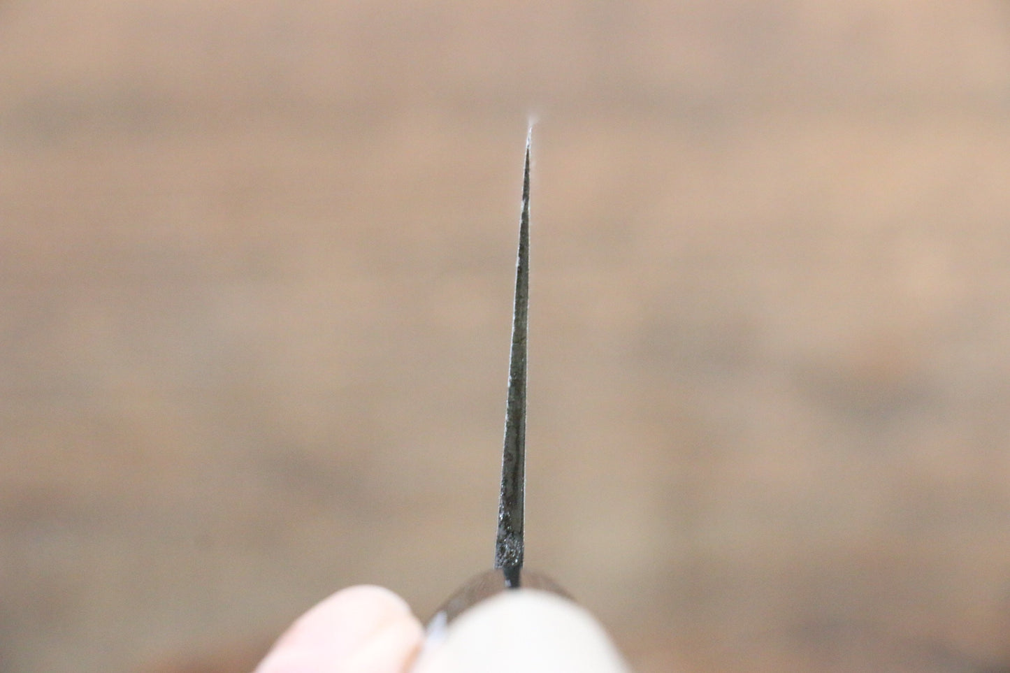 兼常 青ニ鋼 磨き仕上げ 菜切包丁 165mm 朴柄 - 清助刃物