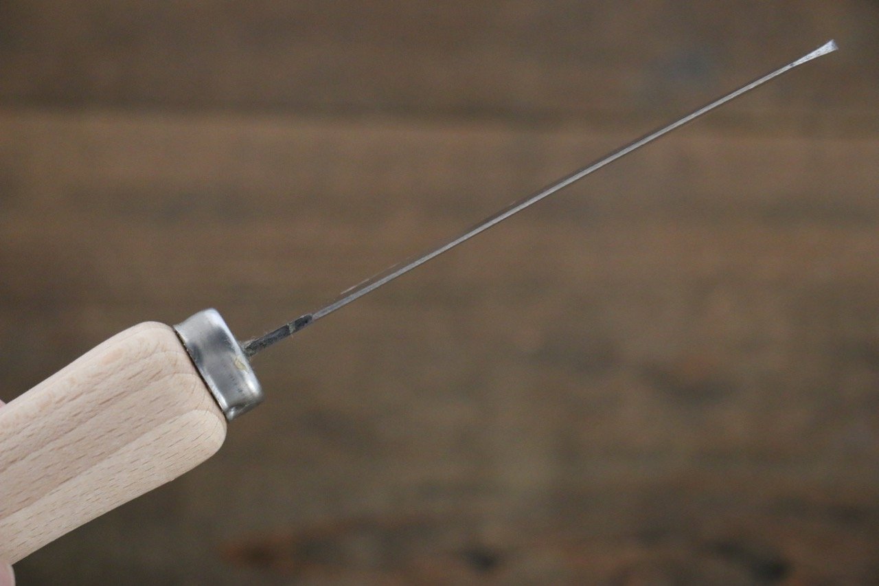 Sakai Takayuki Stainless Abalone spatula 210mm (Flat type) - 清助刃物