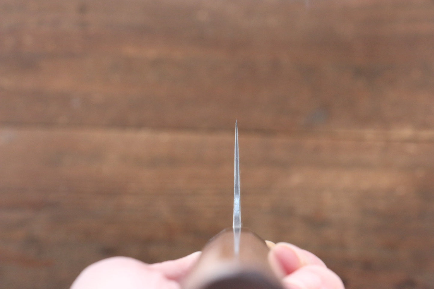 山本 直 V金10号 黒ダマスカス 文化包丁 165mm ウォルナット柄 - 清助刃物