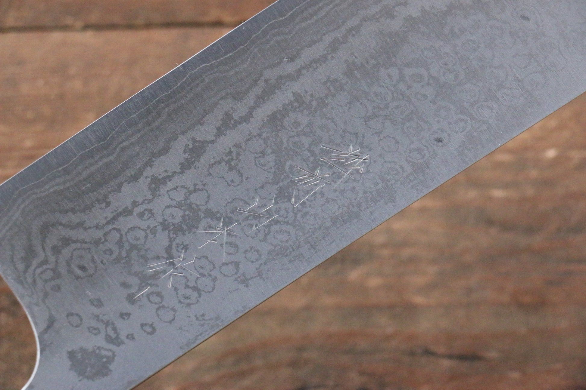 山本 直 V金10号 ダマスカス 菜切包丁  165mm 桜柄 - 清助刃物