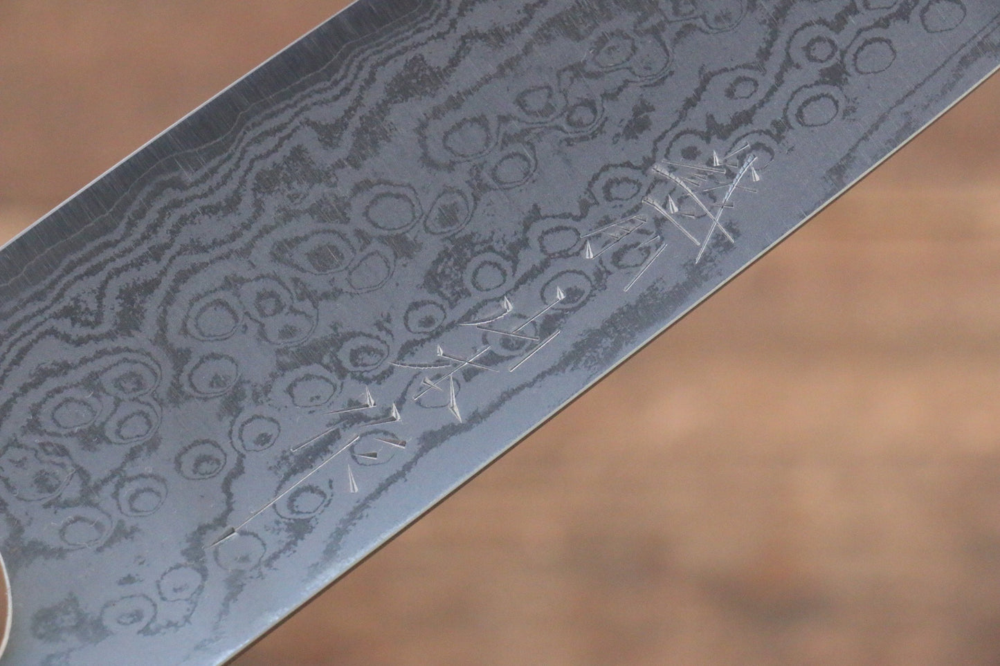 山本 直 V金10号 ダマスカス 三徳包丁 170mm 桜柄 - 清助刃物