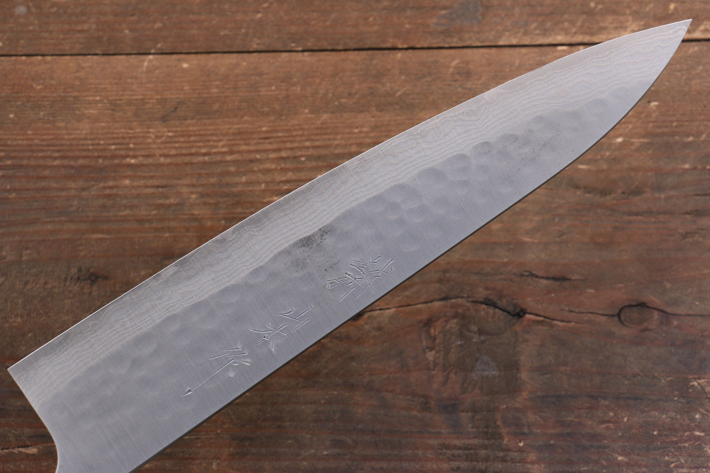 山本 直 SRS13 黒ダマスカス 牛刀包丁 240mm 桜柄 - 清助刃物