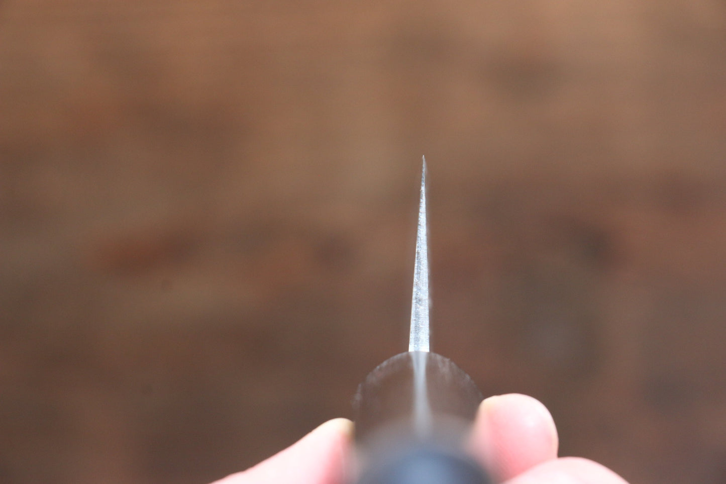 山本 直 V金10号 黒ダマスカス 牛刀包丁 180mm 黒合板柄 - 清助刃物