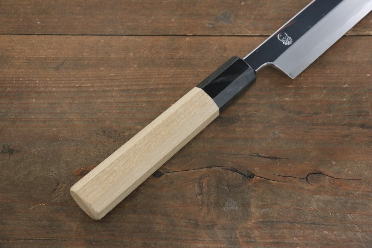 重陽 白鋼 鏡面仕上げ 柳刃包丁 240mm - 清助刃物