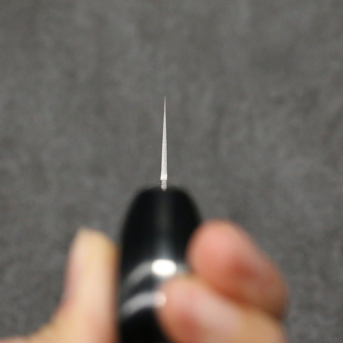 清助 青雲 VG10 33層 ダマスカス 三徳包丁 180mm 合板 (紺色)柄 鞘付き - 清助刃物