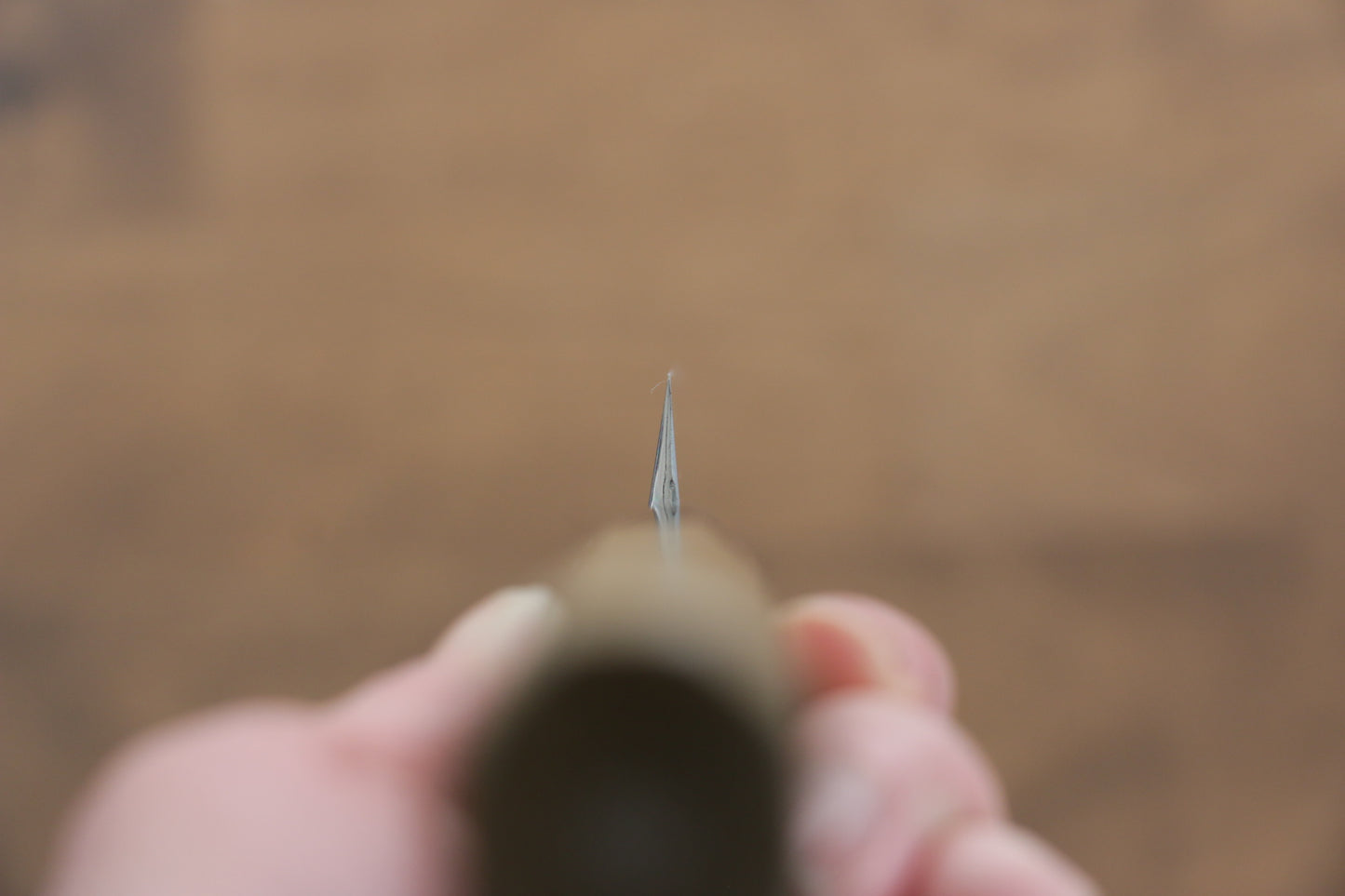 堺 菊守 V金10号 鏡面仕上げ 先丸蛸引包丁 270mm 朴柄 - 清助刃物