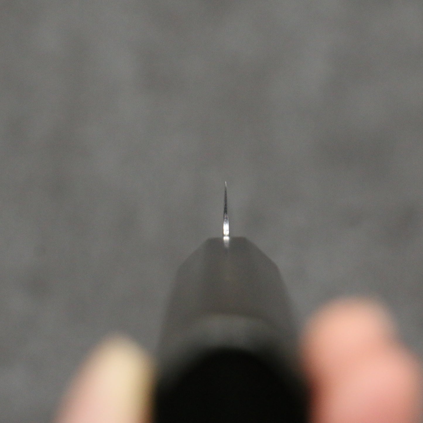清助 V金10号 ダマスカス ペティーナイフ 105mm グレー合板柄 - 清助刃物