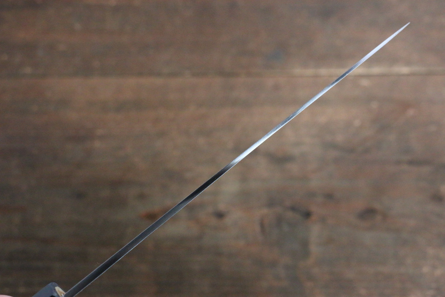 堺 菊守 青一鋼 ダマスカス 三徳包丁 180mm 朴柄 - 清助刃物