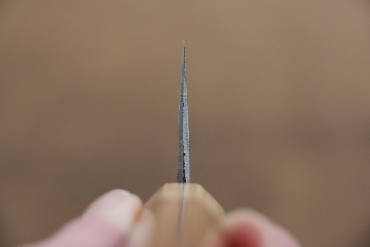 訓平 V金1号 鎚目 三徳包丁 170mm モラド柄 - 清助刃物