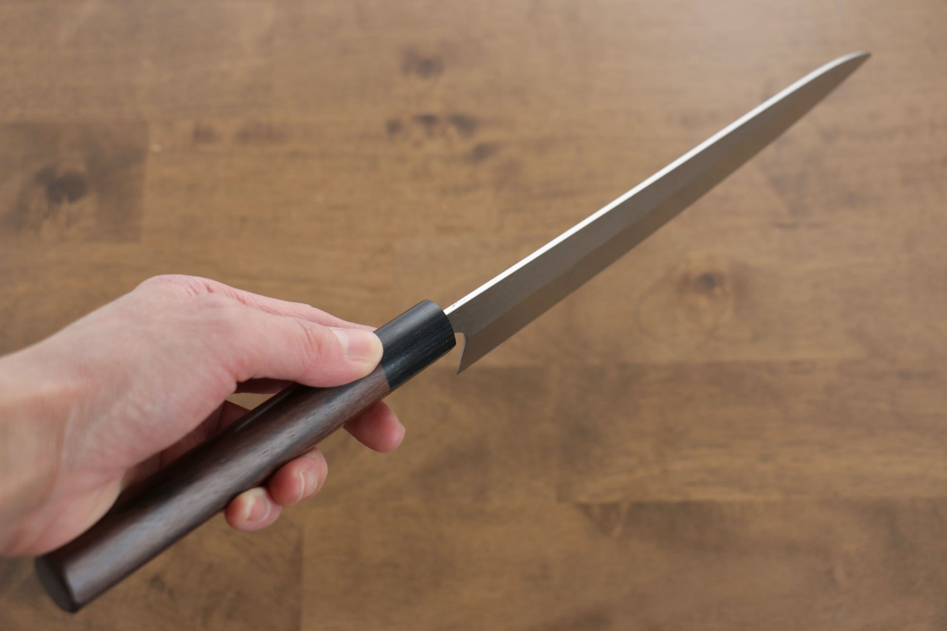 尾形 峻吾 SG2 筋引包丁  240mm 紫檀柄 - 清助刃物