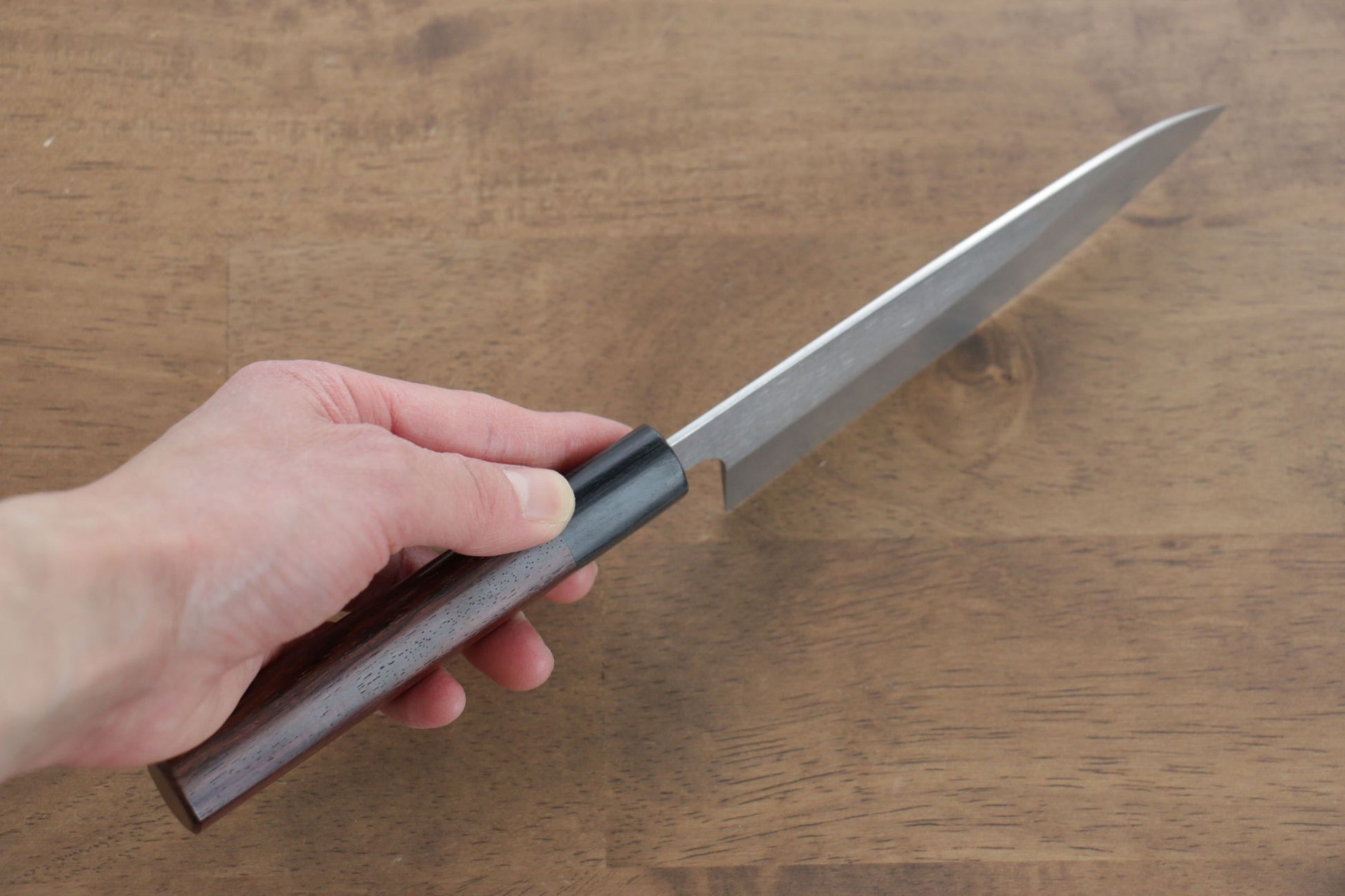 尾形 峻吾 SG2 ペティーナイフ  135mm 紫檀柄 - 清助刃物