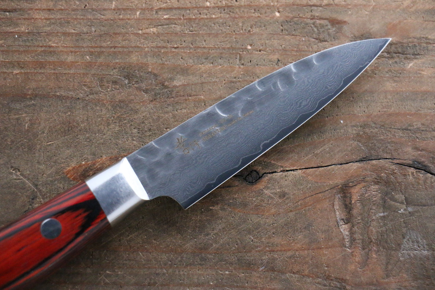 Sakai Takayuki VG10 33 Layer Damascus  Sujihiki, Gyuto 240mm, Santoku, Petty 150mm & Paring 80mm Set - 清助刃物
