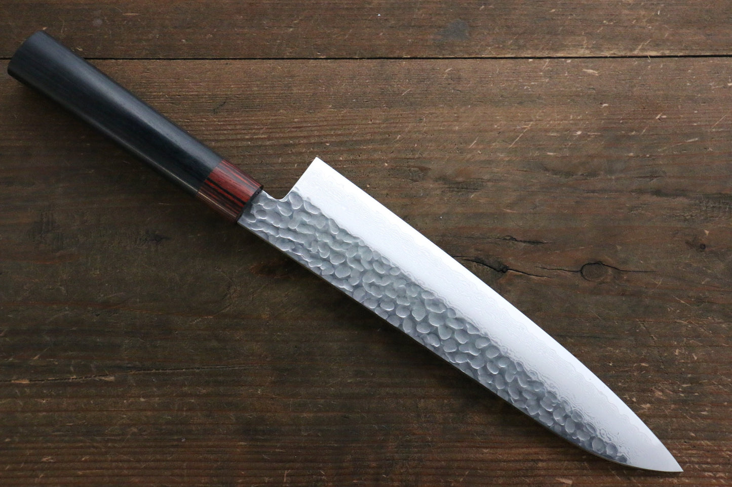 Iseya VG10 33 Layer Damascus Japanese Petty 80mm, Petty 150mm, Santoku, Small Santoku, Gyuto, Nakiri & Sushi Chef Knife 210mm Set - 清助刃物