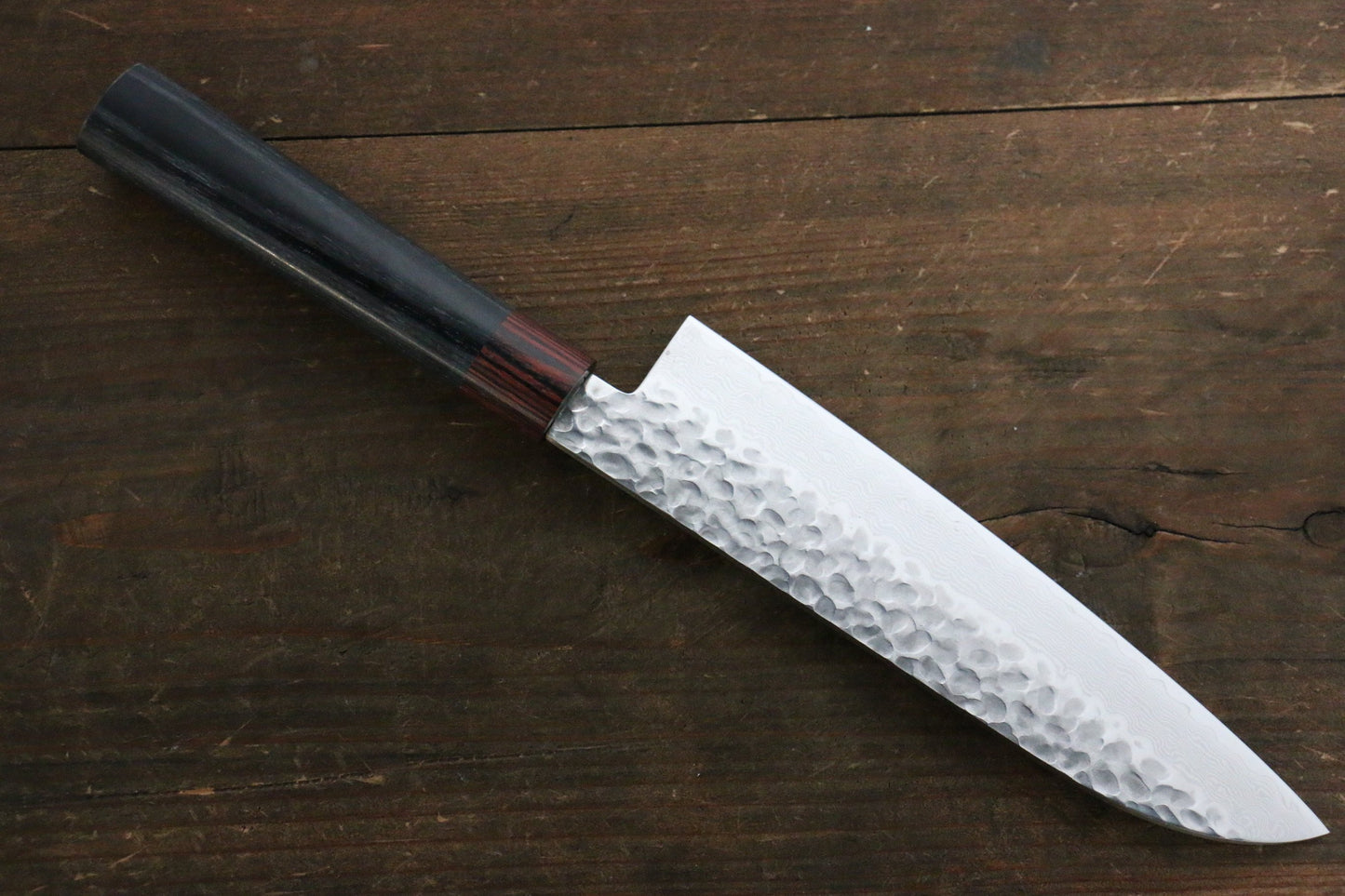 Iseya VG10 33 Layer Damascus Japanese Petty 80mm, Petty 150mm, Santoku, Small Santoku, Gyuto, Nakiri & Sushi Chef Knife 210mm Set - 清助刃物