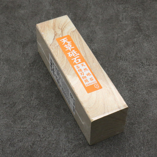 天草 天然 砥石 mm #500 215mm x 70mm x 60mm - 清助刃物