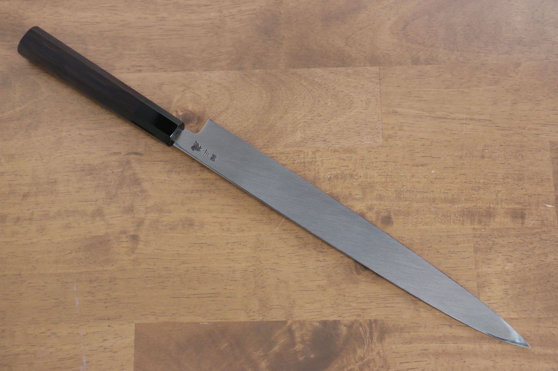 堺 孝行 シェフシリーズ 銀三鋼 柳刃包丁  300mm 黒檀柄 鞘付き - 清助刃物
