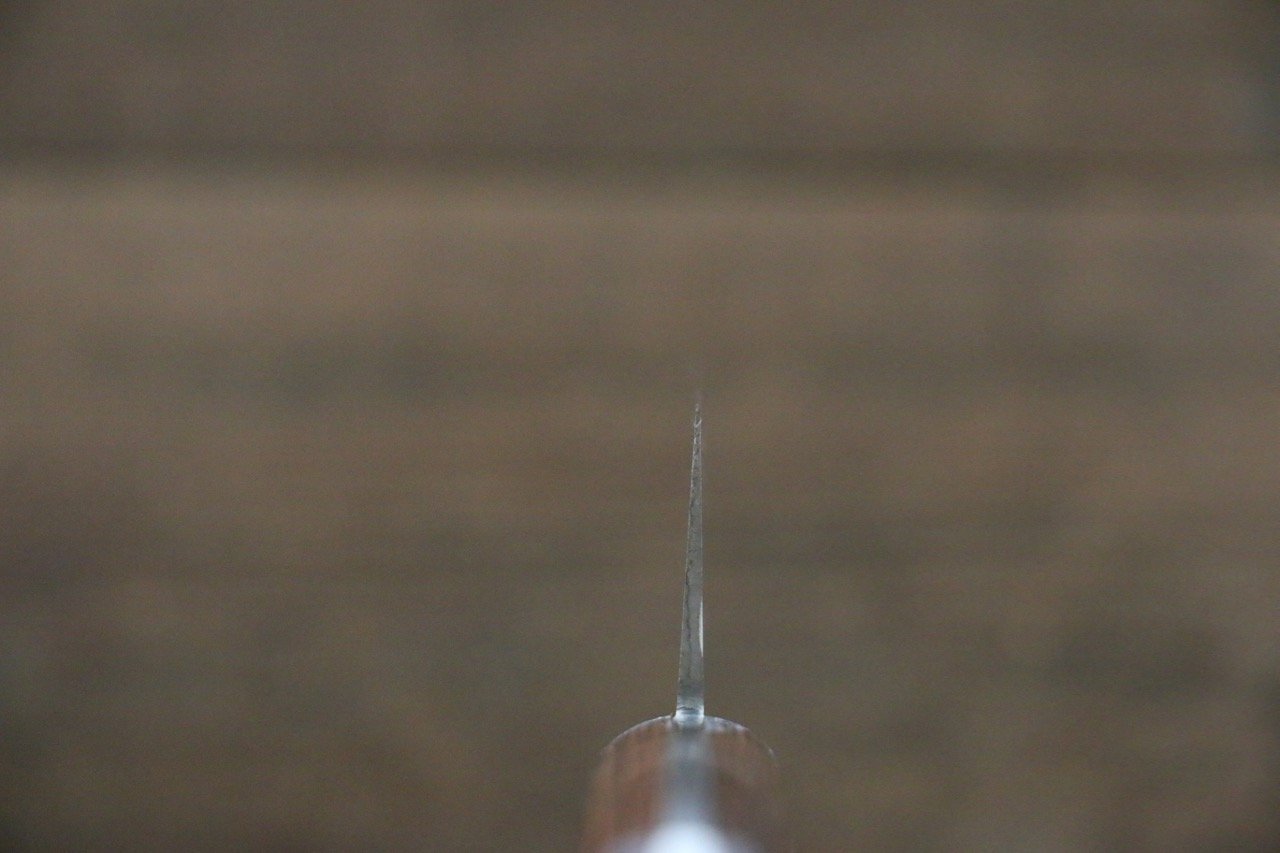 伊勢屋 モリブデン鋼(MOL) 牛刀包丁 180mm マホガニー柄 - 清助刃物