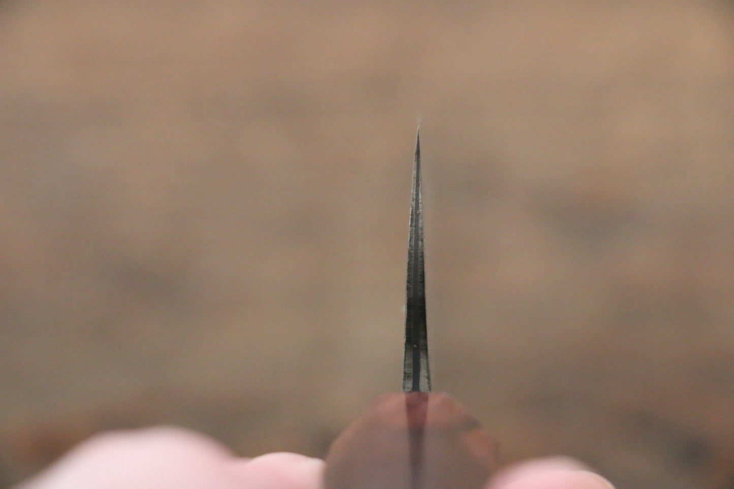 岩井 貴行 V金10号 ダマスカス 三徳包丁 165mm ホンジュラス柄 - 清助刃物