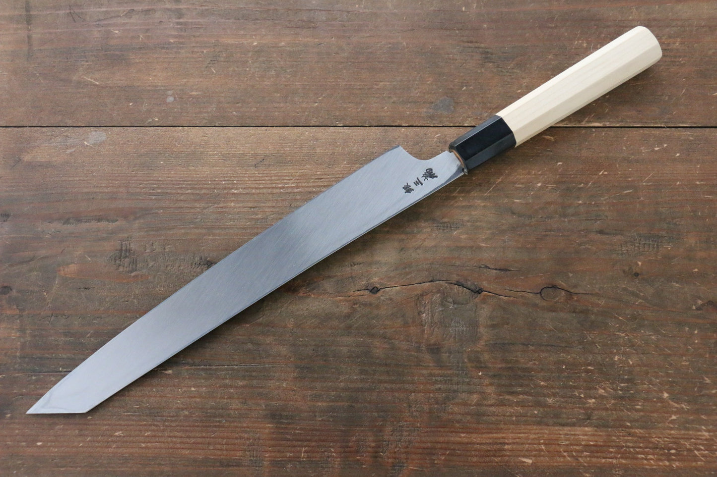 堺 孝行 シェフシリーズ 【左利き用】 銀三鋼 切付柳刃包丁 270mm - 清助刃物
