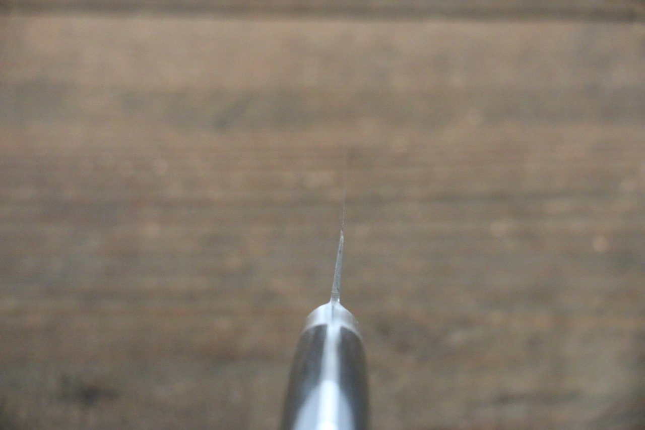 伊勢屋 モリブデン鋼(MOL) ペティーナイフ 120mm 黒合板柄 - 清助刃物