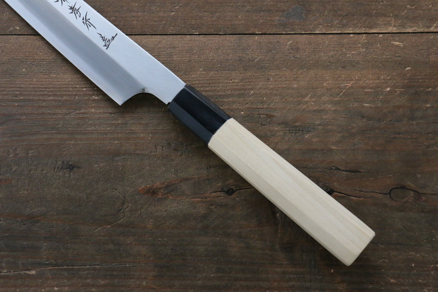 堺 孝行 シェフシリーズ 【左利き用】 銀三鋼 切付柳刃包丁 270mm - 清助刃物