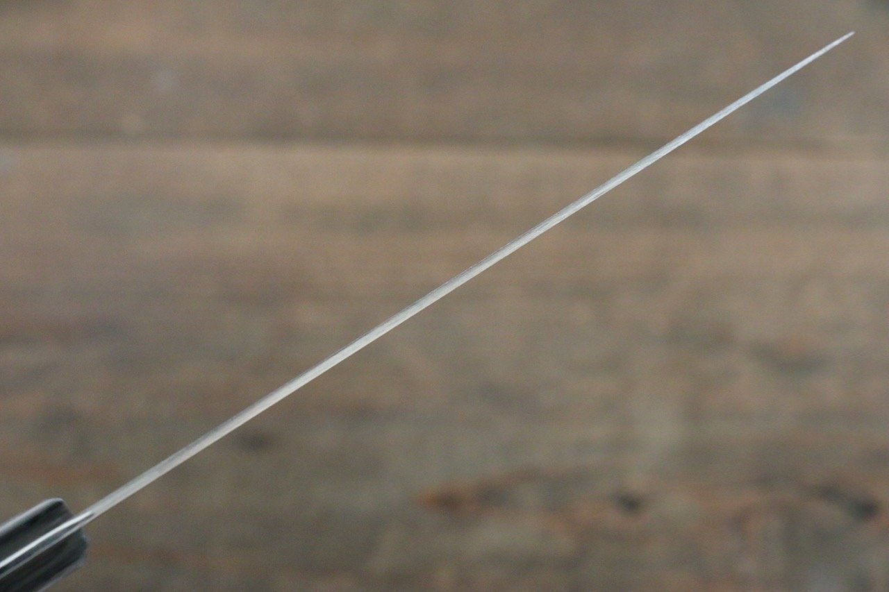 伊勢屋 モリブデン鋼(MOL) ペティーナイフ 150mm 黒合板柄 - 清助刃物