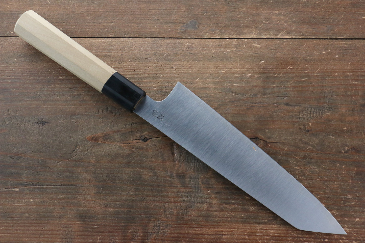 佑成 ZDP189 3層 切付牛刀包丁 210mm 朴柄 - 清助刃物