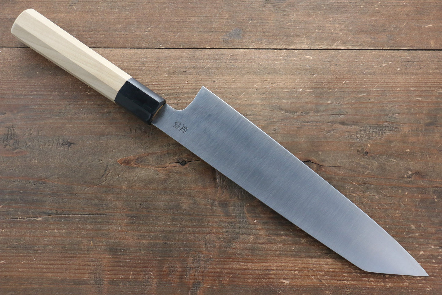 佑成 ZDP189 3層 切付牛刀包丁 240mm 朴柄 - 清助刃物