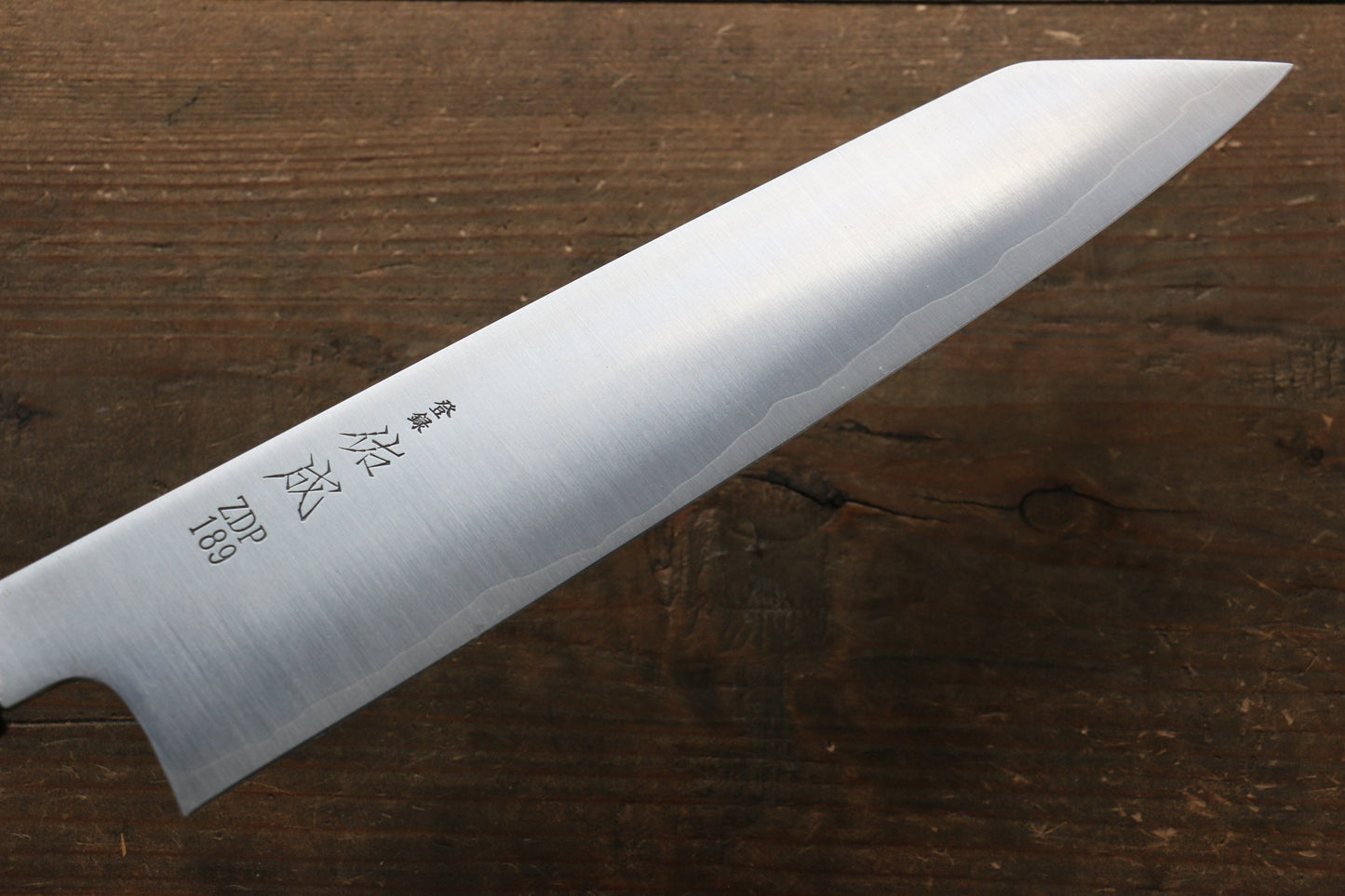 佑成 ZDP189 3層 切付牛刀包丁 240mm 朴柄 - 清助刃物