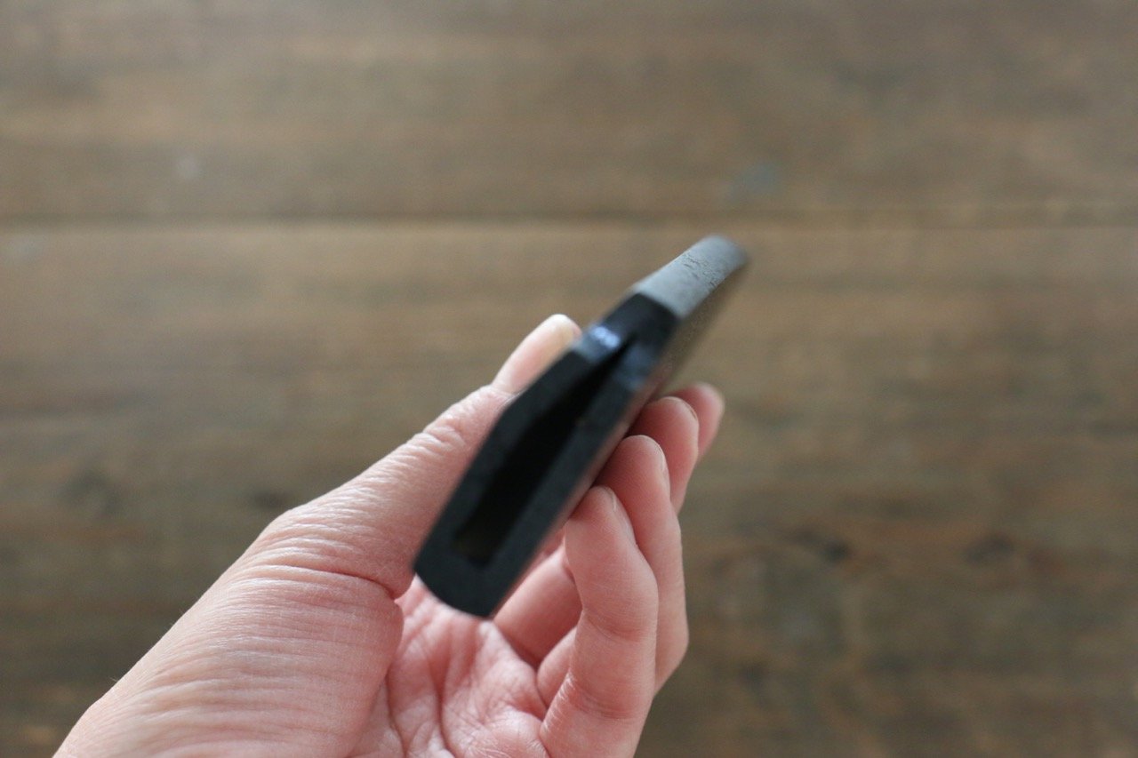 黒石目鞘 柳刃包丁用 黒合板ピン付き 210mm - 清助刃物