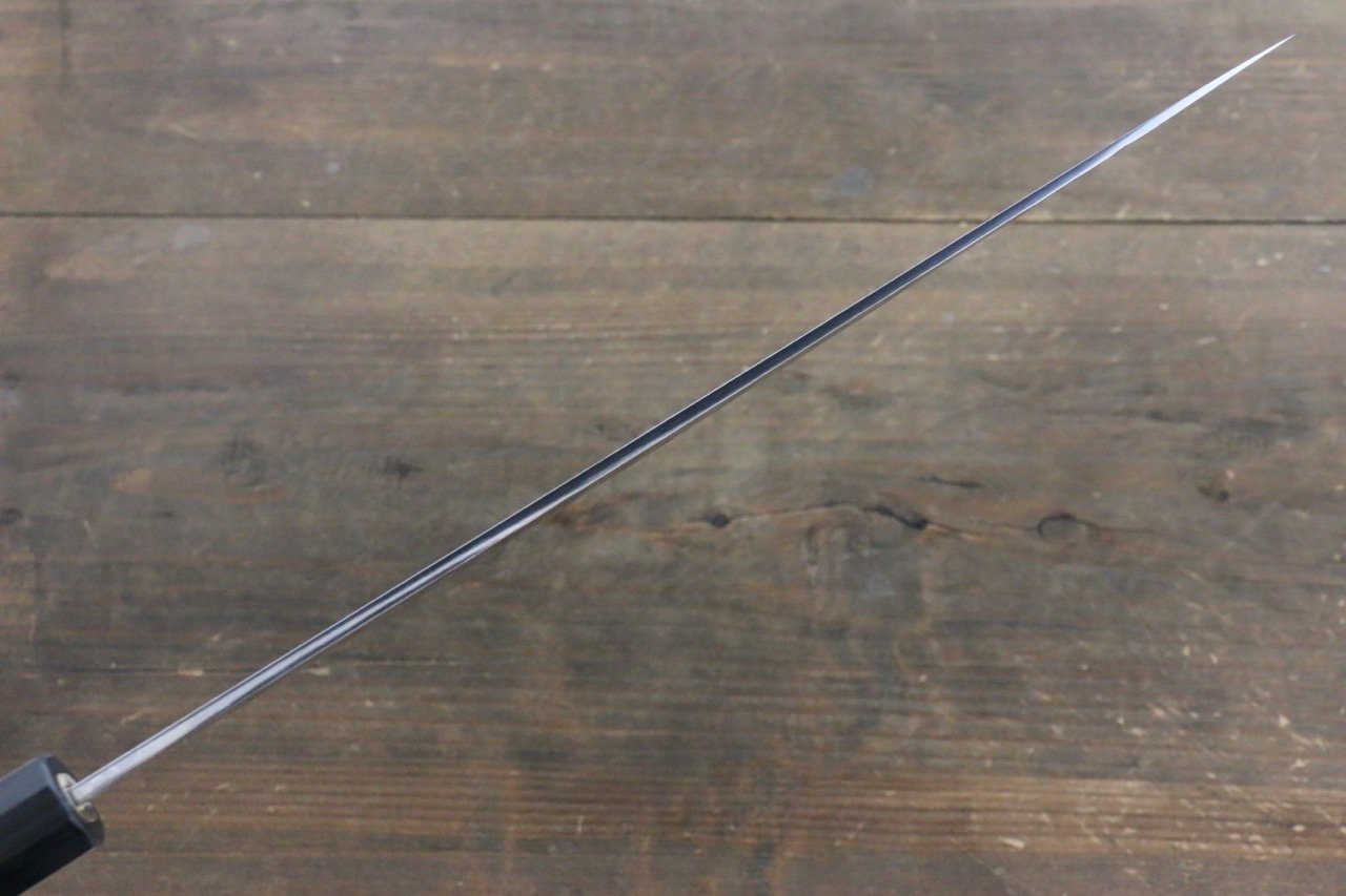 清助 青ニ鋼 鎚目 ダマスカス 柳刃包丁  270mm 紫檀柄 - 清助刃物