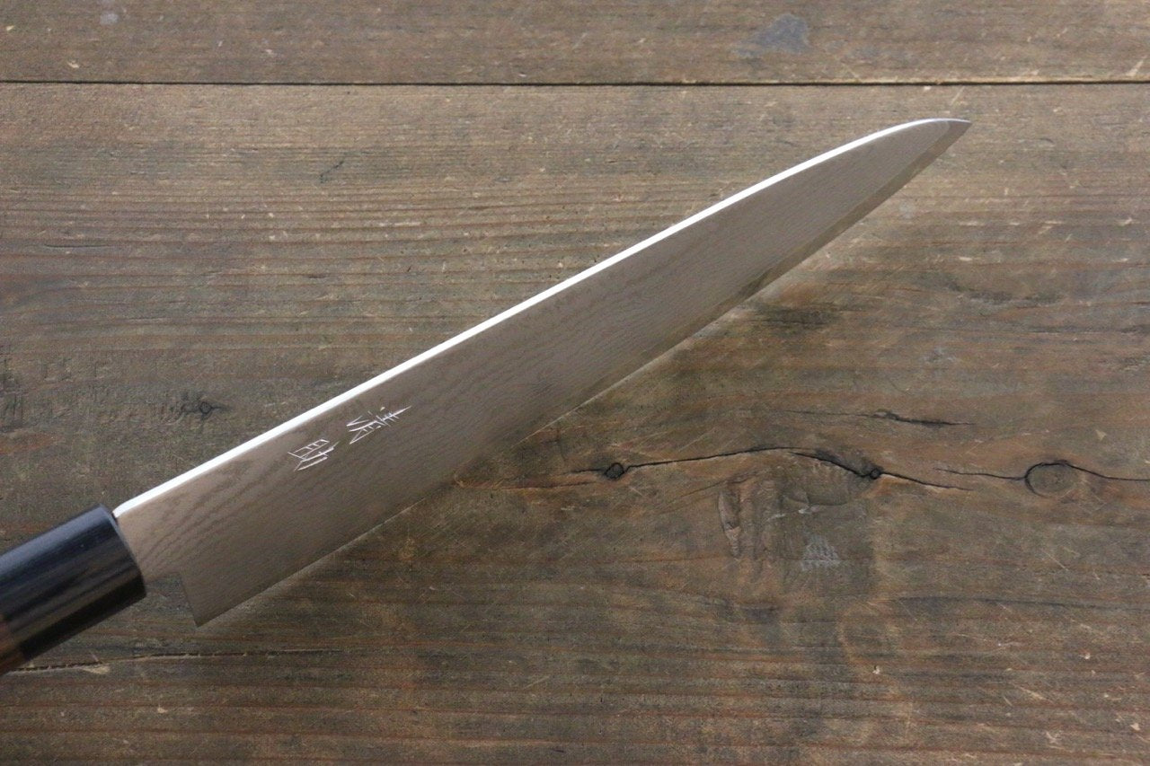 清助 V金10号 63層ダマスカス 牛刀包丁 210mm 紫檀柄 - 清助刃物