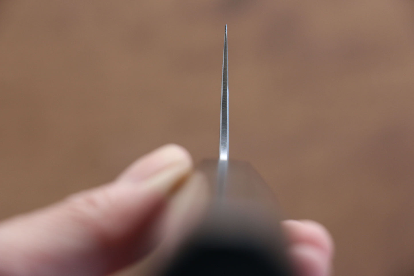 清助 V金10号 33層ダマスカス 切付牛刀包丁 210mm グレー合板柄 - 清助刃物