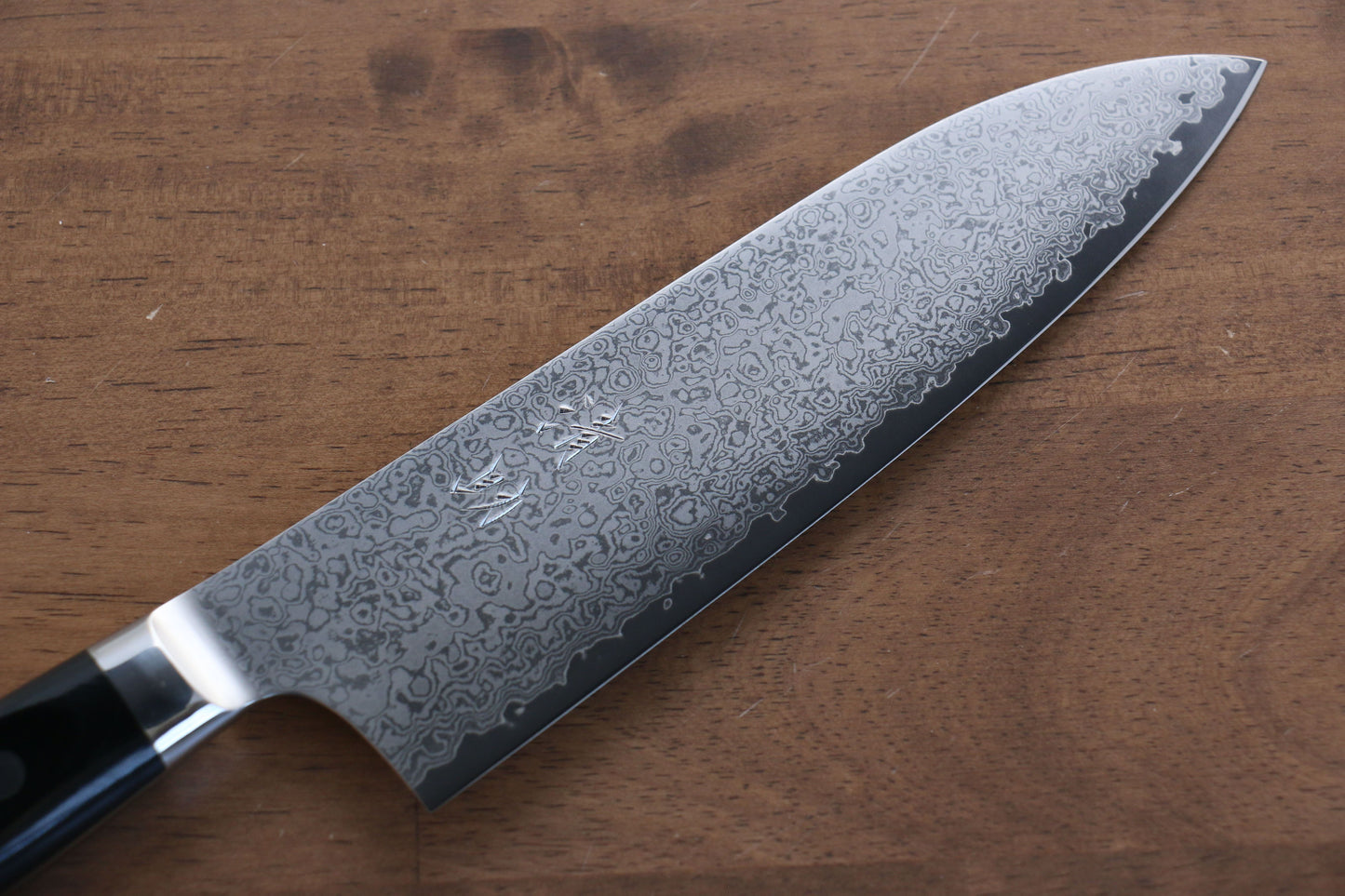清助 V金10号 33層ダマスカス 三徳包丁 170mm マイカルタ柄 - 清助刃物