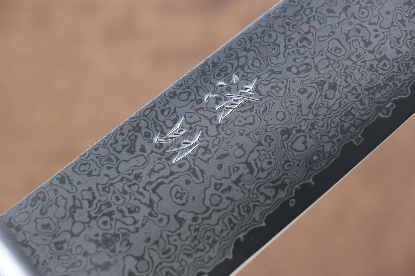 清助 V金10号 33層ダマスカス 三徳包丁 170mm マイカルタ柄 - 清助刃物