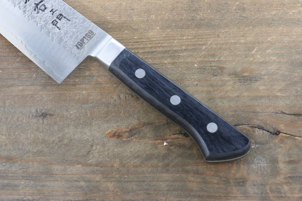 岩井 貴行 ZDP189 鎚目 三徳包丁 170mm 合板柄 - 清助刃物