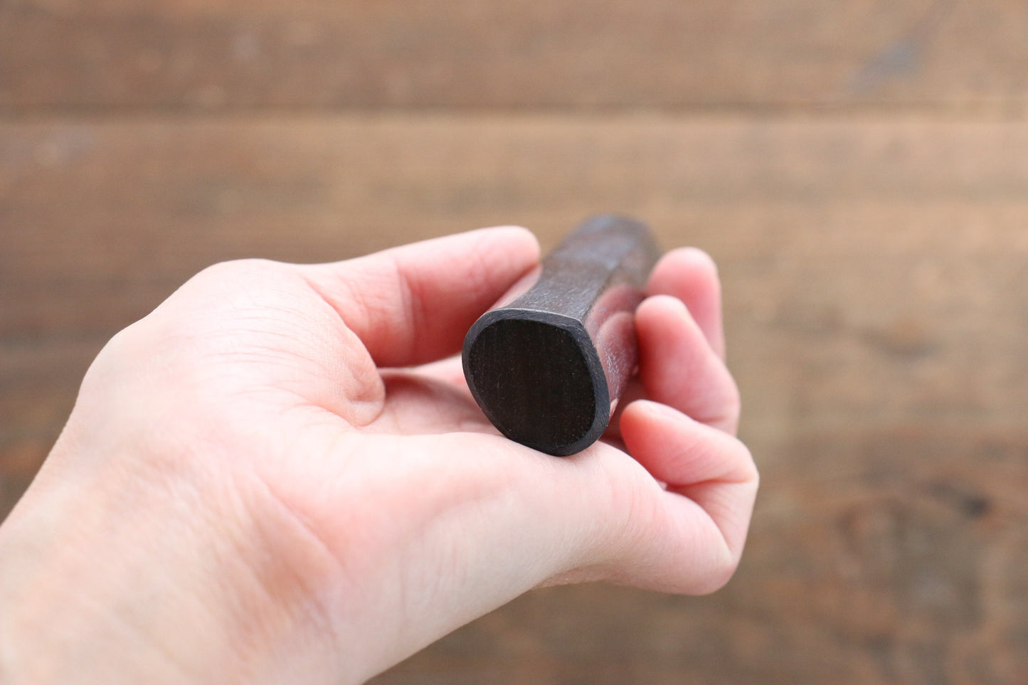 Chestnut Shitan Handle for Petty Knife 150mm - 清助刃物